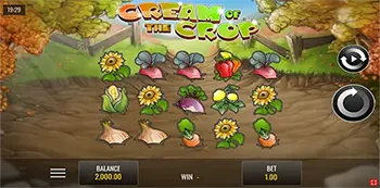 cream of the crop slot game screenshot