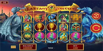 fantasy fortune slot game screenshot