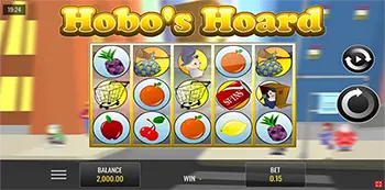 hobos hoard slot screenshot