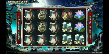 dragon orb slot game screenshot